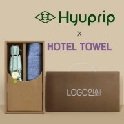 협립 5단53 데이지 암막 30D 고밀도 우양산 +뱀부170세면타월-세트