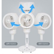 코멜리 3D입체회전 발터치 에어써큘레이터 RT2022D