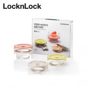 락앤락 바로한끼  글라스 밥용기 4P LL-62