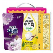 크린백 뽀드득주방세제 피죤 3종 선물세트