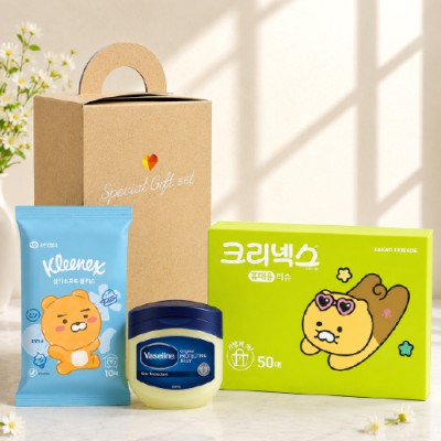 브생건95호 3종세트(바세린 젤리+카카오물티슈+카카오휴대용티슈)