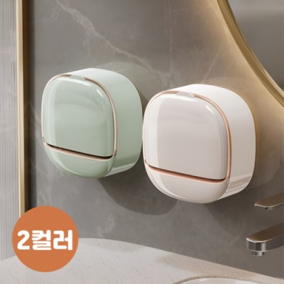 무타공 벽걸이 비누거치대 물빠짐 비누케이스