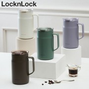 락앤락 4282C 메트로 카페 머그 세라믹 텀블러 600ml