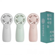 [굿즈 골드넬]초경량 그립 휴대용 선풍기