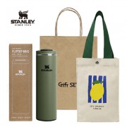 스탠리 텀블러 트랜짓 플립탑머그473ml 드라이드파인(파우치+쇼핑백)