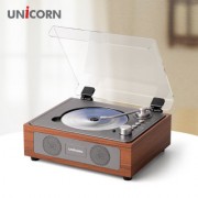[유니콘] 엔틱 레트로 블루투스 휴대용 무선 CD플레이어 전용리모컨 MF-500CD