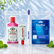 유시몰 유덴트세트 8호(치약20g+알칫솔1개+가글15ml+바세린립밤스틱)