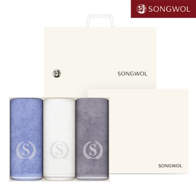 [송월타올] 송월 슈퍼클래스 뱀부 S90 3P 타올세트