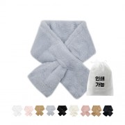 소프트울트라 겨울 쁘띠 머플러 미니 퍼 목도리