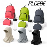 플씨드 플로우핏 바이저 쿨바라클라바 + 경량폴딩백팩 + 보틀 350ml 3종 세트