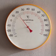 국산 플라이토 히트원  아날로그 온도계 20cm  JS-H17