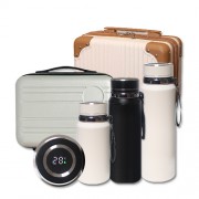 14인치 여행용 레디백 + 프리미엄 온도표시 텀블러 [600ml, 800ml, 1000ml] 선물세트