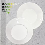 더류쉘 원형접시 7인치 2p