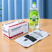 LG생활건강 자연퐁 400ml 대용량 위생백 300매 니트릴장갑 세트