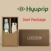 협립 5단53 데이지 암막 30D 고밀도 우양산 +협립3단암막골든수동식우양산-세트