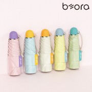 BOR 066 컬러룸 투톤 초경량 우양산 미니 컬러암막 5단 8K