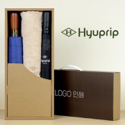 협립 2단 심플 자동우산 +협립 3단70엔티크 고밀도 완전자동우산 and 협립40수호텔코마180타월-세트