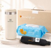 안심생활건강세트45호(스탠리 에어로라이트473ml+3단UV우산+크리넥스캡형물티슈)