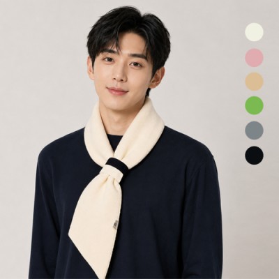남녀공용 겨울 니트 머플러 미니 롱 목도리 방한 단체선물 판촉 사은품