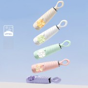 로페리아 꽃장식 우산끈 컬러풀 6K 자외선 차단 우양산(0216000)