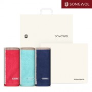 [송월타올] 송월 컬러웨이40 180g 3매세트