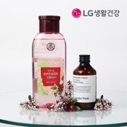 LG생활건강 바디워시 바디로션 2종 세트 에코파우치 포함