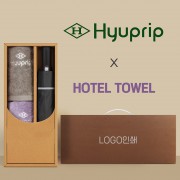협립 3단 60 슈퍼 거꾸로 완전자동우산 +협립호텔코마170타월2P-세트