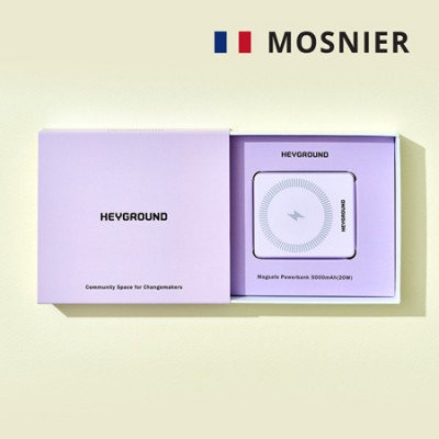 모스니에 맥세이프 보조배터리5000mAh+굿즈패키지