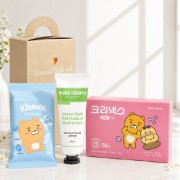 브생건88호 3종세트(엘지퓨어더마핸드크림+카카오물티슈+카카오휴대용티슈)
