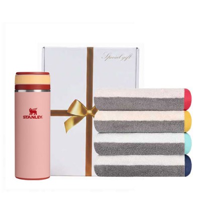 스탠리 트랜짓 트위스트플립 머그 355ml  + 송월고급수건1P세트