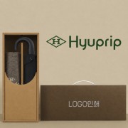 협립 3단 280T 블랙곡자손 완전자동 우산 +협립40수호텔코마180타월-세트