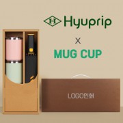 협립 3단60 슈퍼TEN(10K) 컨테이너 완전자동우산 +로하스 머그컵2P-세트