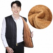 겨울 방한용품 남녀 베스트조끼 따뜻한 융털조끼 누빔조끼 김장조끼