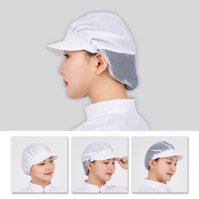 급식 청소 위생모자 남성 여성 기업 단체 조리 작업모