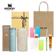 스탠리 트랜짓 플립탑머그473ml 텀블러세트5호 송월타올 뉴따봉326칫솔치약세트 쇼핑백포함