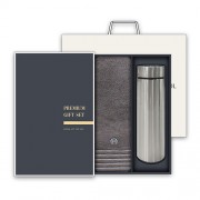 송월 프리미엄 텀블러세트 (호텔 필라라인40 1매 + 스마트텀블러 500ml 1개)