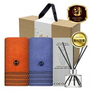 송월 프리미엄 디퓨저 3종세트 (호텔 어로우40 2매 + 코코도르 200ml 1개)