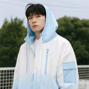 로페리어 남녀공용 그라데이션 바람막이 자켓(0216347)