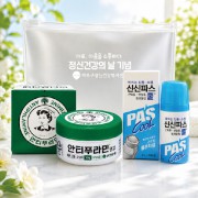안티푸라민케어세트5호(유한양행+신신파스 롤온 쿨연고)