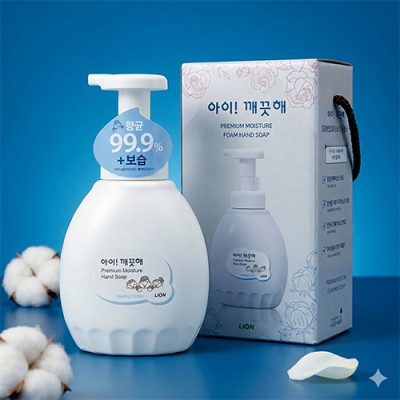 프리미엄 핸드워시 아이깨끗해 고보습 모이스처 450ml 힐링코튼향