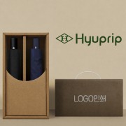 협립3단55 암막 모던 완전자동 우양산 +협립3단모던완전자동우산-세트