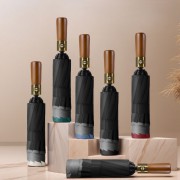 로페리아 원목손잡이 3단자동 거꾸로우산(0217656)