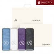 [송월타올] 송월 슈퍼클래스 뱀부 S80 4P 타올세트