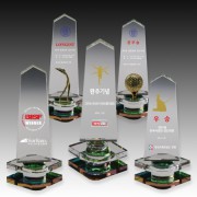 메탈 크리스탈 골프 트로피 S8-133