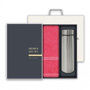 송월 프리미엄 텀블러 세트(볼륨 40 1매 + 스마트 텀블러 500ml 1개)