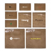 지퍼백/pvc+부직포/포장용지퍼백(4종)