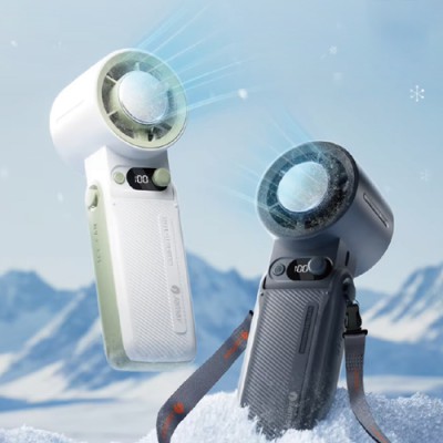 아이스터보 급속냉각 대용량 넥밴드 선풍기 8000mah