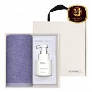 송월 생활공작소 2P 세트 (40수 160g 타올 1매 + 핸드워시 250ml 1개)