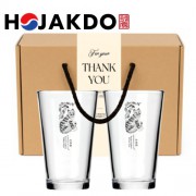 한국전통 K컬쳐 샤이닝 글라스컵 480ml 2P 선물세트