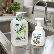 프리미엄 친환경 주방세제 허브식초 470g 주방전용 아이깨끗해 2종세트